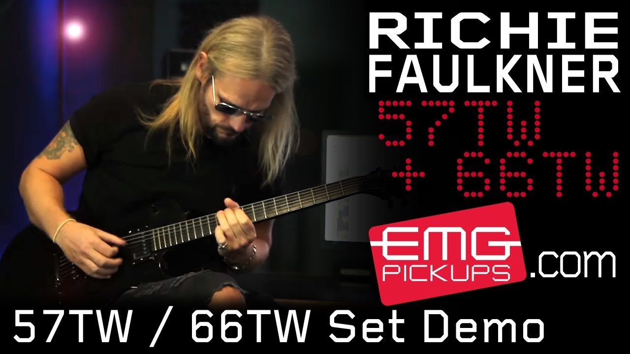 Richie Faulkner EMG-57TW/66TW Set Demo on EMGtv - YouTube
