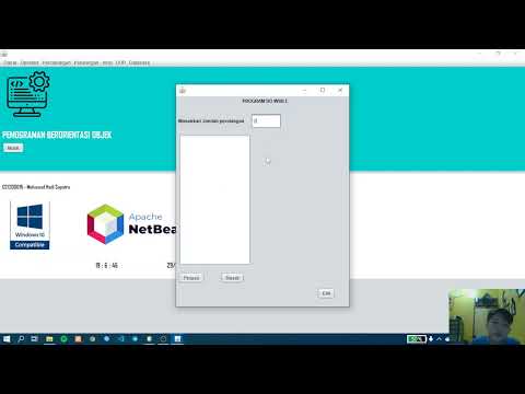 Tutorial Pemrograman Java Membuat Program Perulangan Do While Menggunakan Netbeans