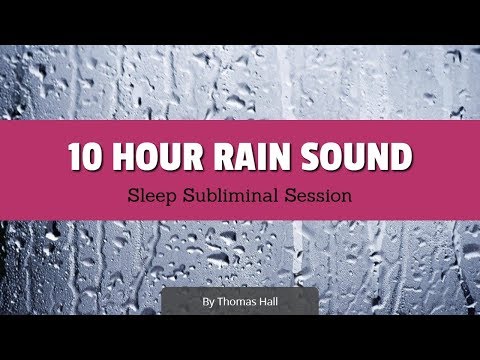 Say No to Being Lonely & Attract Friends - (10 Hour) Rain Sound - Sleep Subliminal - Minds in Unison