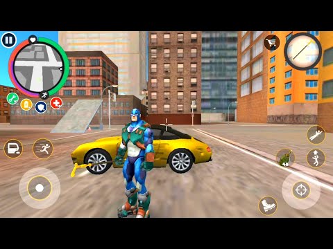 Military group fight with lollipop | Rope hero vice town | Games on