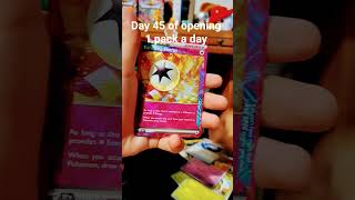 Day 45 of opening 1 pack a day #pokemon #pokemoncards