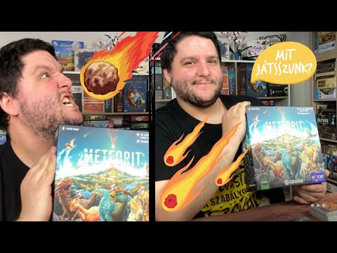 Na TAKA! - Meteorit Társasjáték Játékbemutató - Mit Játsszunk?