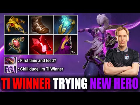 TI Winner Trying New Hero | Topson New Meta Build - Dota 2 Pro Highlights