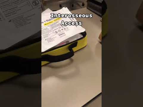 Intraosseous access for medical emergencies