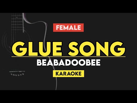 Glue Song - Beabadoobee (Karaoke with Lyrics)