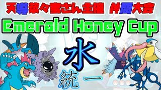 【ポケモンUSM】天導菜々蜜さん主催、タイプ統一 Emerald Honey Cupに挑んだ結果・・・【仲間大会】