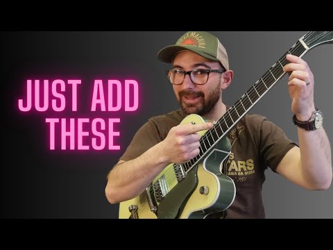 Not sounding rockabilly enough? Add these notes to your pentatonic! w/tabs