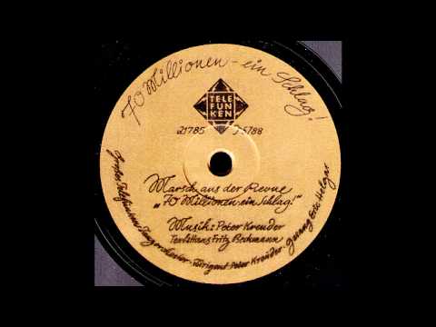 70 Millionen - ein Schlag / Großes Telefunken-Tanzorchester, Gesang: Eric Helgar