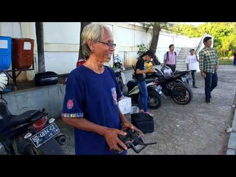 Abah Anwar bikin ulah lagi ( Quad chopter crash)