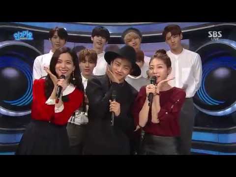 160904 Inkigayo Special MC Jisoo with Halo