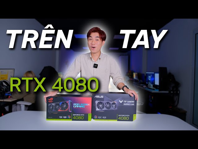 Card màn hình ASUS ROG Strix GeForce RTX 4080 16GB GDDR6X OC Edition