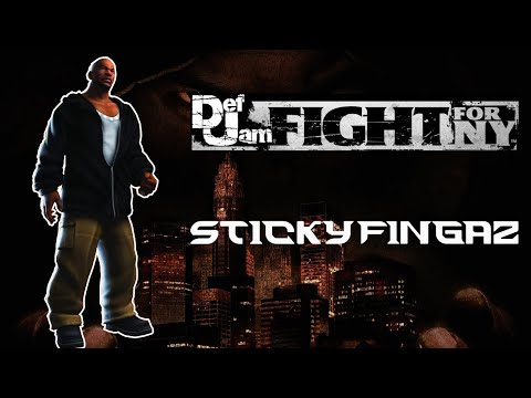 Def Jam FFNY: Character Showcase - Sticky Fingaz