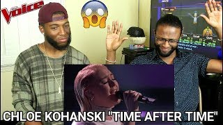 The Voice 2017 Chloe Kohanski - The Playoffs: &quot;Time After Time&quot; (REACTION)