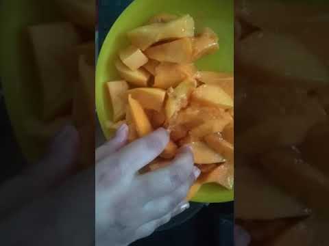 How to make mango juice easy and fast||Sathwika