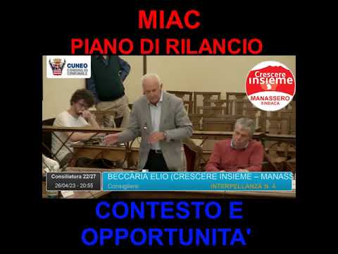 MIAC e attività produttive - Cuneo Civica