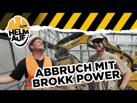 Abbruch mit Brokk Power