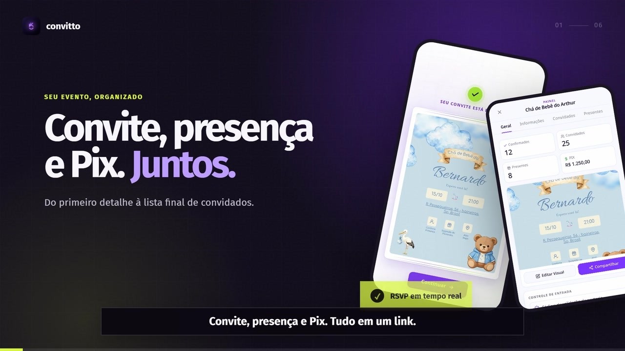 Veja o Convitto em ação