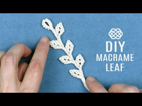 DIY MACRAME BOOKMARK  FLOWER PATTERN TUTORIAL