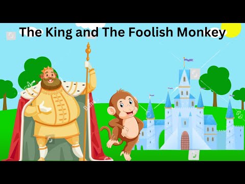The King and The Foolish Monkey / English Moral Stories / Short Stories For Kids / My Nursery School