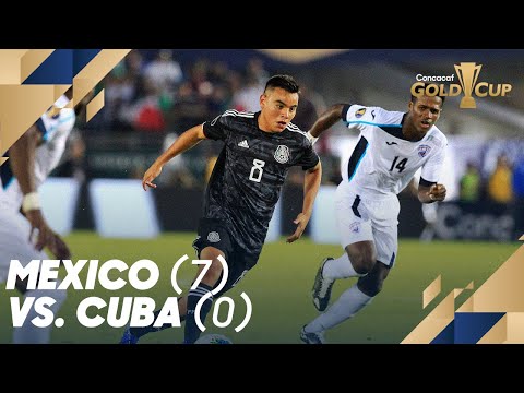 Mexico (7) vs. Cuba (0) - Gold Cup 2019
