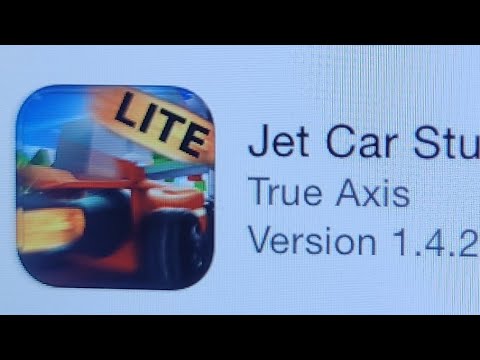 Jet Car Stunts Lite (2010) by True Axis - iPhone 4 Gameplay - YouTube