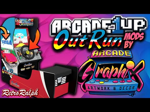 Arcade1up Outrun Graphics MOD - Make it look MORE Authentic!