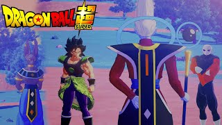 Whis invites Jiren to train with Broly and Beerus