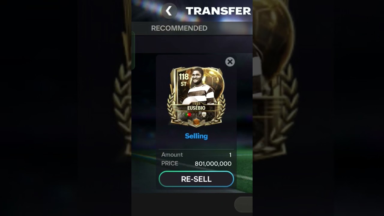 guys please buy my Eusebio ballon d'or(guys tolong beli Eusebio ballon d'or saya)