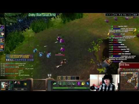 BoxBox as Riven vs Nidalee Top - Season 4 Challenger Ranked