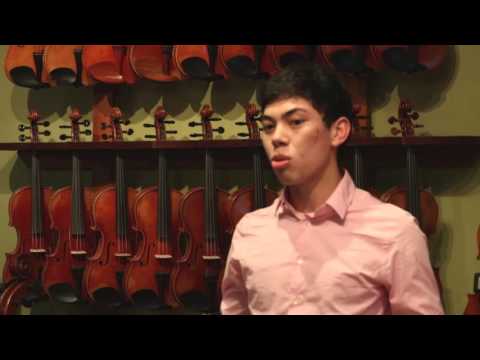 Matt Lazeroff (cello) talks about the Young Artists Orchestra