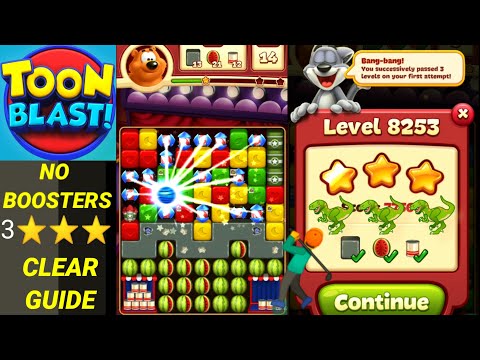Toon Blast Level 8253