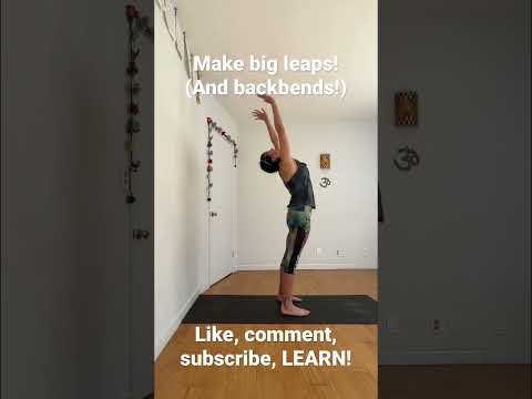 How to do a BACKBEND WITHOUT BEING FLEXIBLE #yoga