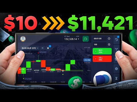 How I turned $10 into $11,421 in 6 min / Simple Pocket Option strategy