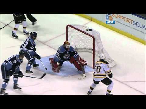 Mark Recchi scores his 1500th NHL point 11/24/10 1080p HD