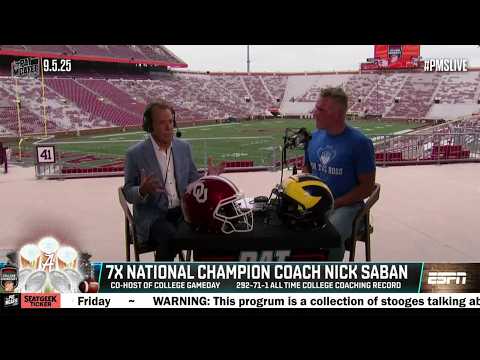 Nick Saban's MOTIVATIONAL KEY with disrespect 👀 + Message to Kalen DeBoer 🗣️ | The Pat McAfee Show