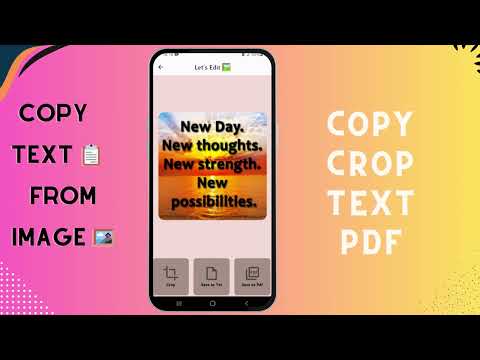 Copy Text from Image