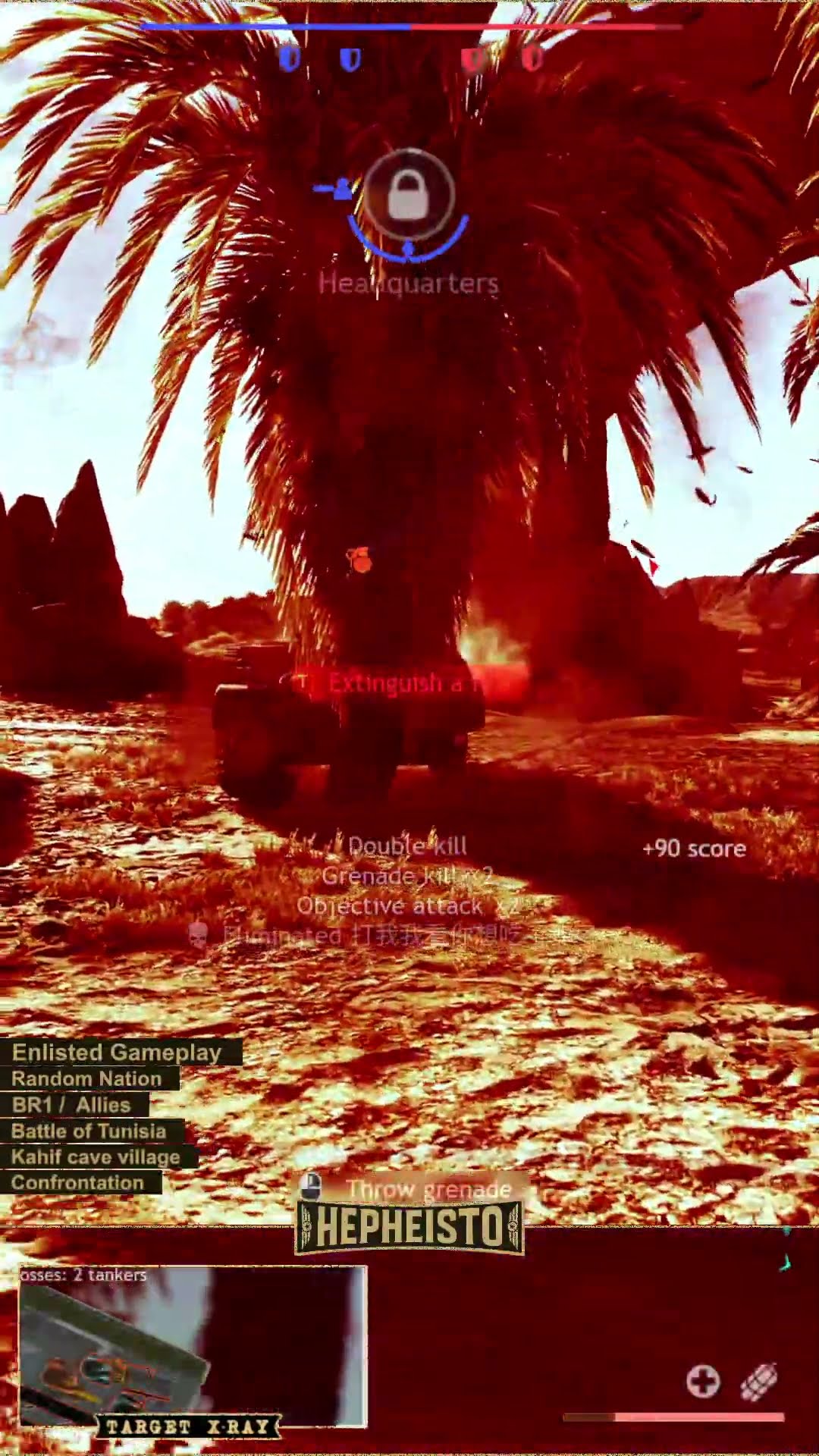 Engineer eliminates Panzer II C with Explosion Pack