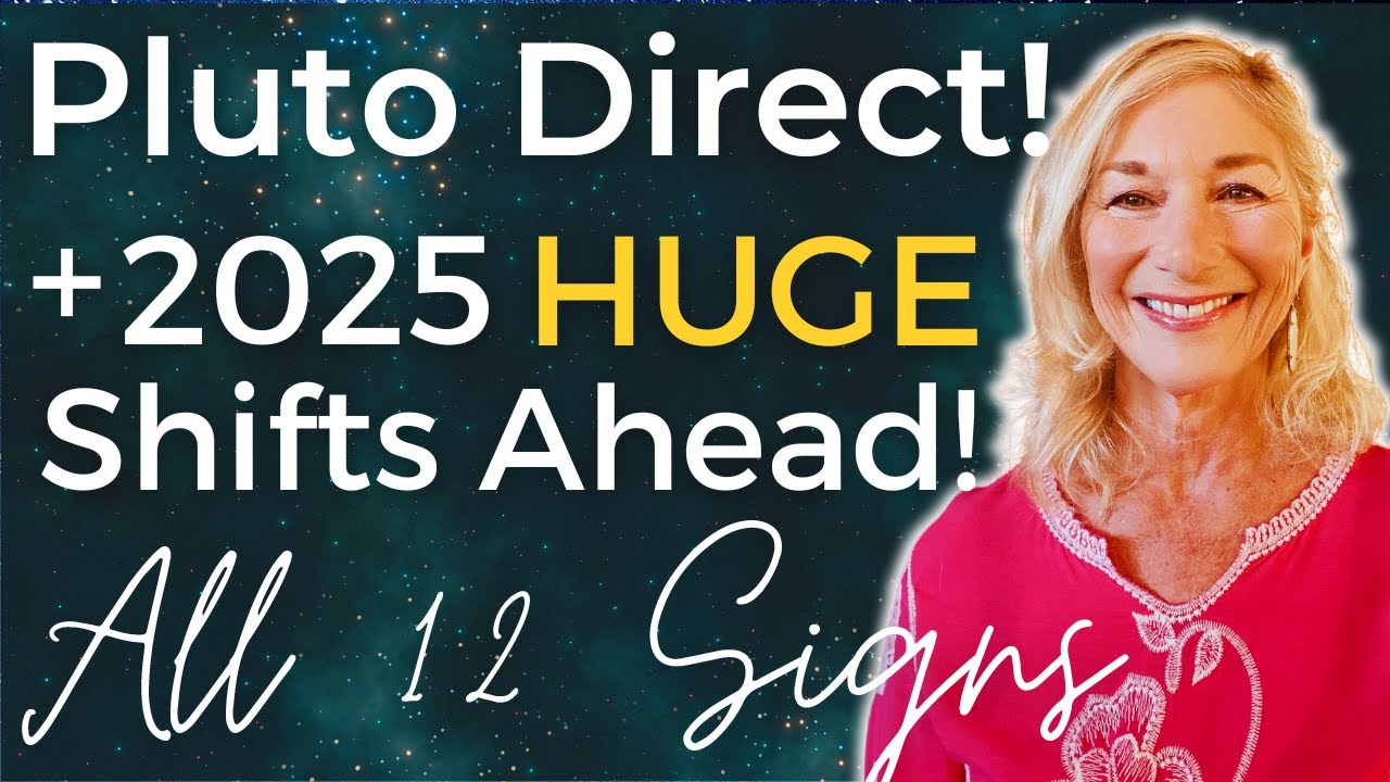 Pluto Direct! ♑️💫  Plus RARE 2025 Life-Changing Astrology! ✨ All Signs ✨