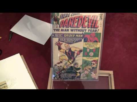 Framing Comics: Daredevil #1 -- ASMR -- Male, Soft-Spoken, Tapping, How to Video