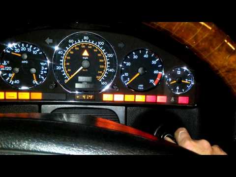 Mercedes v12 throttle computer test. Egas