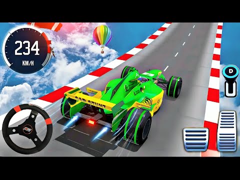 Formula Car Racing Stunts Simulator 2024 - Impossible Car Mega Ramp 3D Android GamePlay