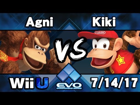 EVO 2017 - Round 1 Pools B206 - AKG | Agni (Donkey Kong) vs. GXG | Kiki (Diddy Kong)