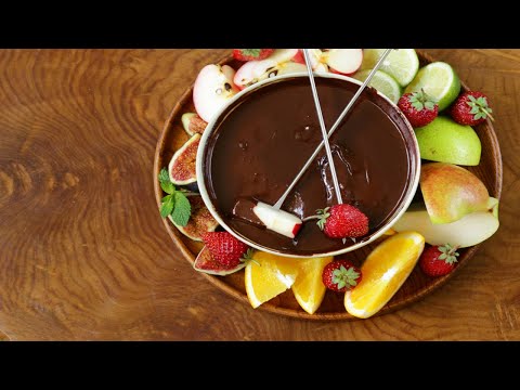 Recette : Fondue légère au chocolat