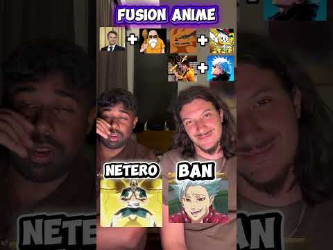 FUSION ANIME ! BAN VS NETERO ! Macron ? Kyubi ? Bruce lee ! #anime #manga #sevendeadlysins #hxh