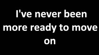 Yellowcard - The Sound of You and Me [Acoustic] (Lyrics)