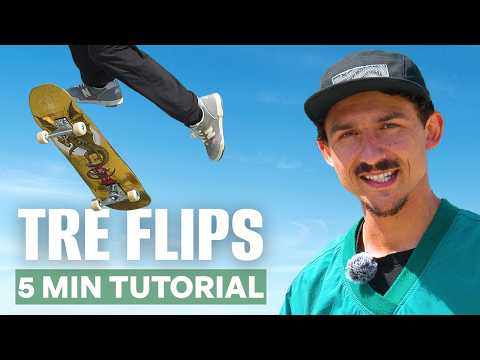 快速簡單的 Tre Flip 教程 - 5 分鐘教程 (Quick and Easy Tre Flip Tutorial - 5 Minute Tutorial)