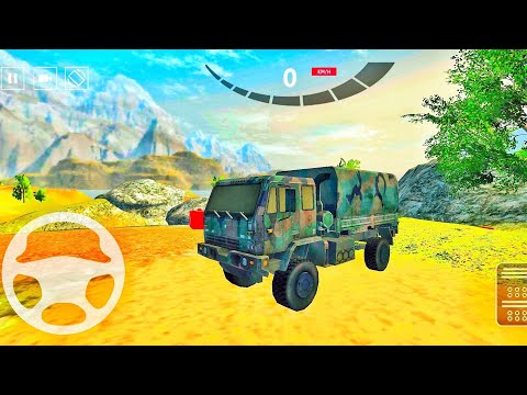 Us Army Truck Simulator - Off-Road Army Truck Driving Android Gameplay