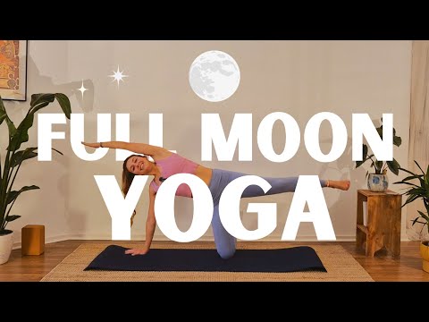 30 min Full Moon Yoga Flow | Funky and Fiery Flow