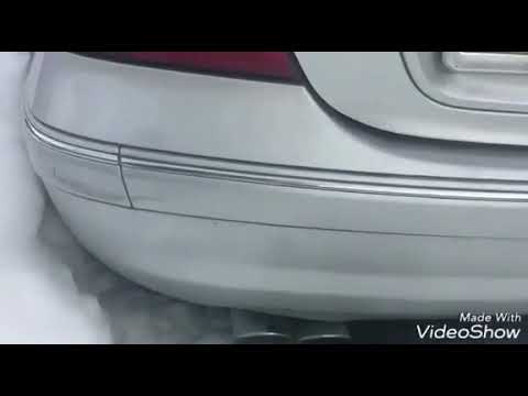 Mercedes Benz C230 exhaust sound and acceleration