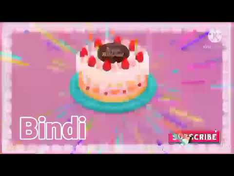 happy barthday Bindi//bindi birthday song